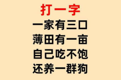 自己打一个字,从单个字出发的深度解读