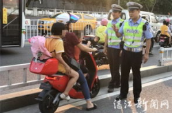 湛江交警抓小姐姐视频,温馨执法瞬间引网友热议